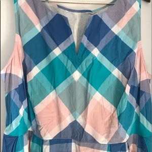 EShakti custom plaid maxi